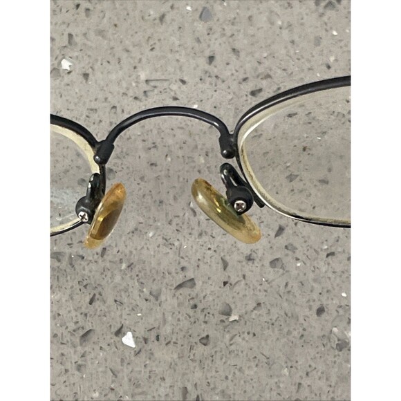 Nike with Flexon 4603 001 Eyeglass Frames ONLY 45-20-135 Black metal full rim main image 6